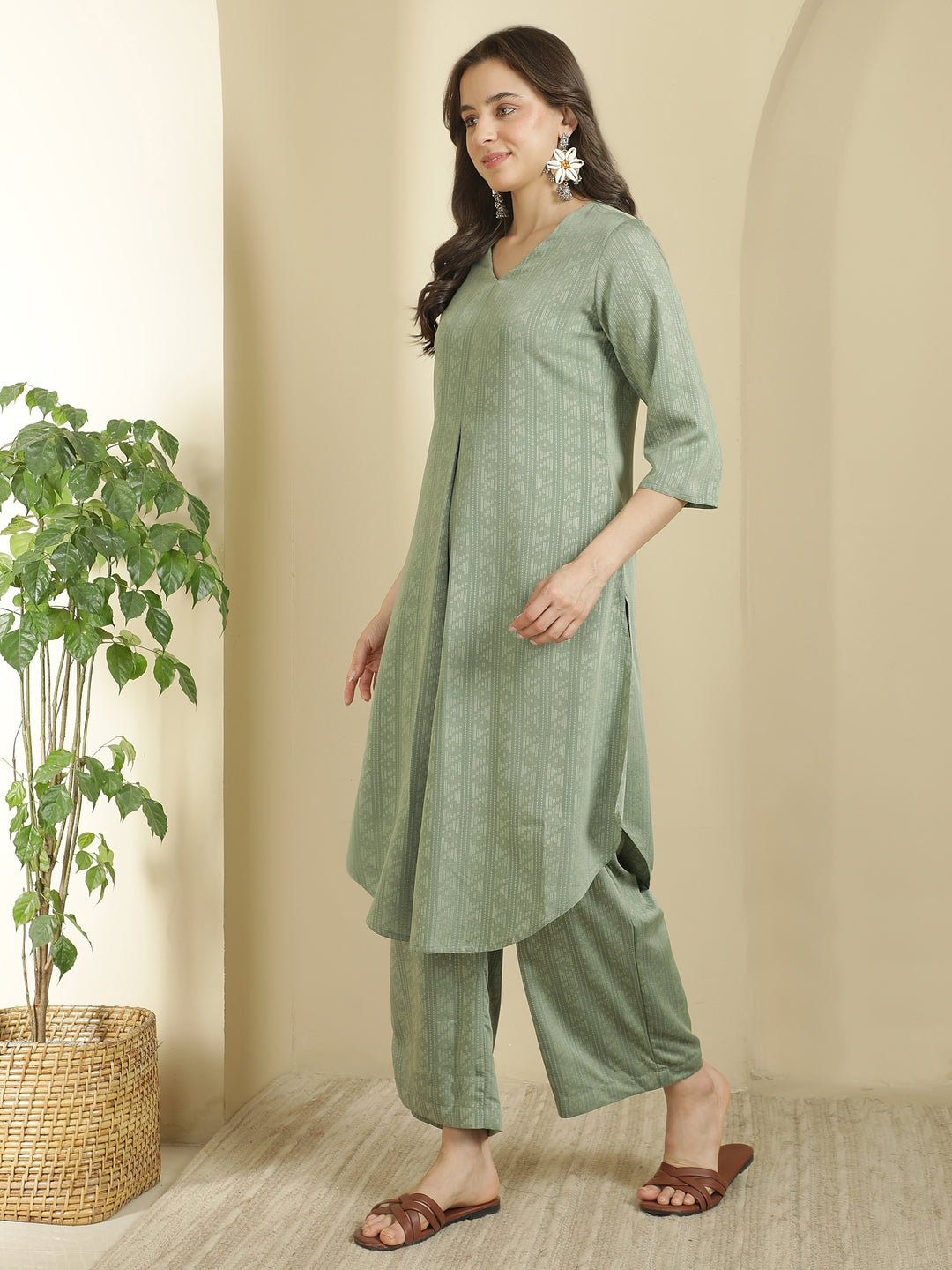 Women Floral Printed A-Line Kurta Sets