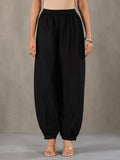 Solid Loose Fit Afgani Pant for Women