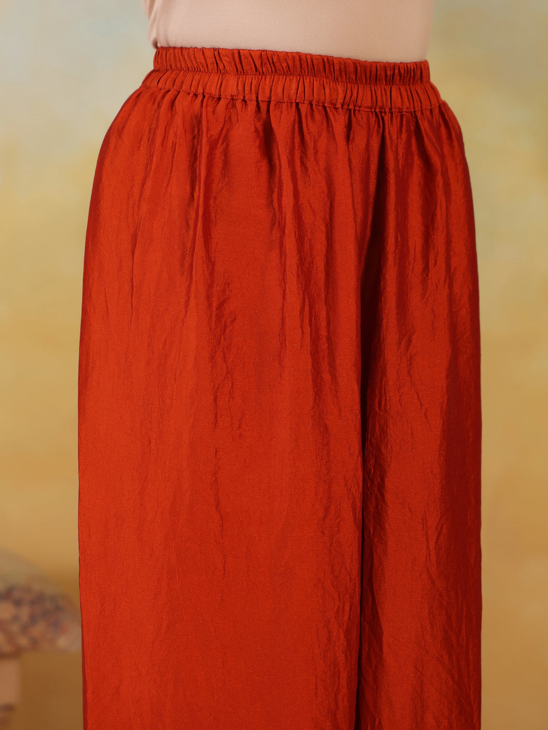 Solid Loose Fit Afgani Pant for Women
