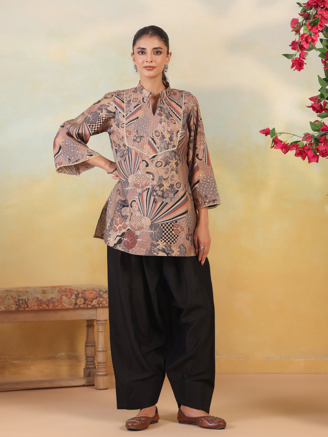 Solid Farshi Salwar