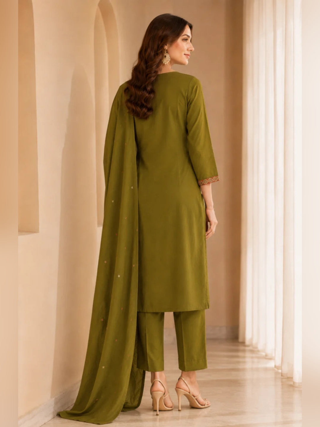 Women Straight Printed Pure Cotton Kurta Sets
