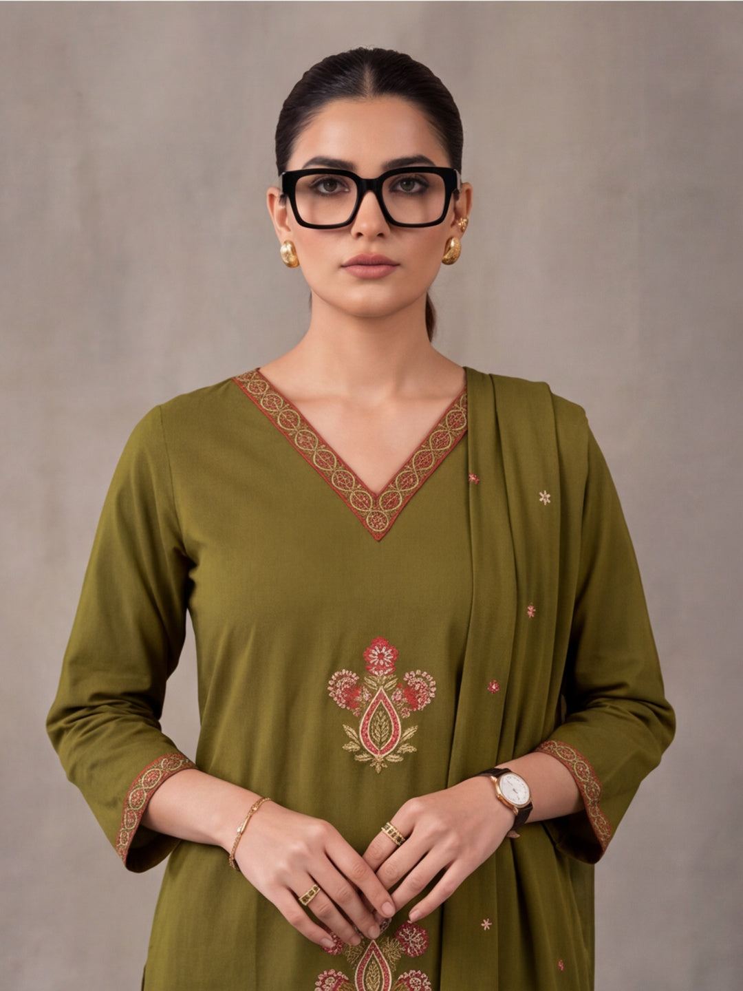 Women Straight Printed Pure Cotton Kurta Sets