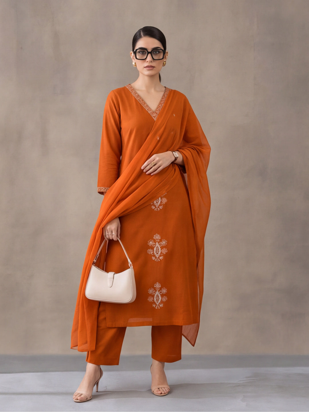 Women Straight Printed Pure Cotton Kurta Sets