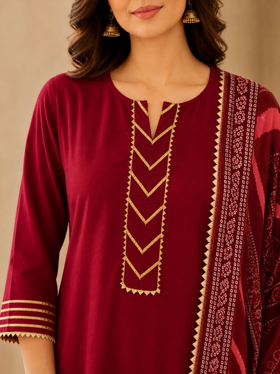 Floral Embroidered Straight Kurta & Skirt Sets