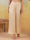 Solid Loose Fit Palazzo for Women