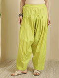 Women solid Loose fit cotton Farsi Salwar