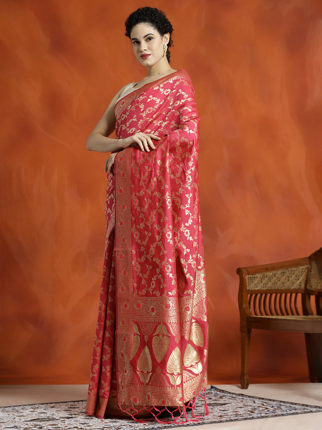 Silk Banarasi Zari Woven Heavy Saree