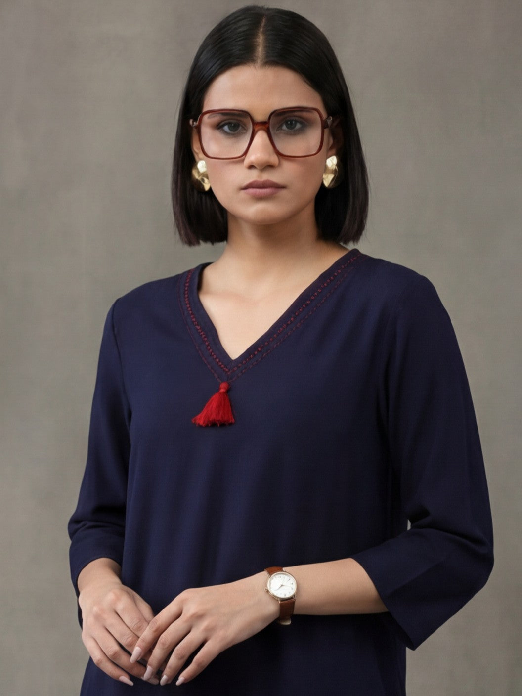 Pure cotton Solid kurta sets with palazzo