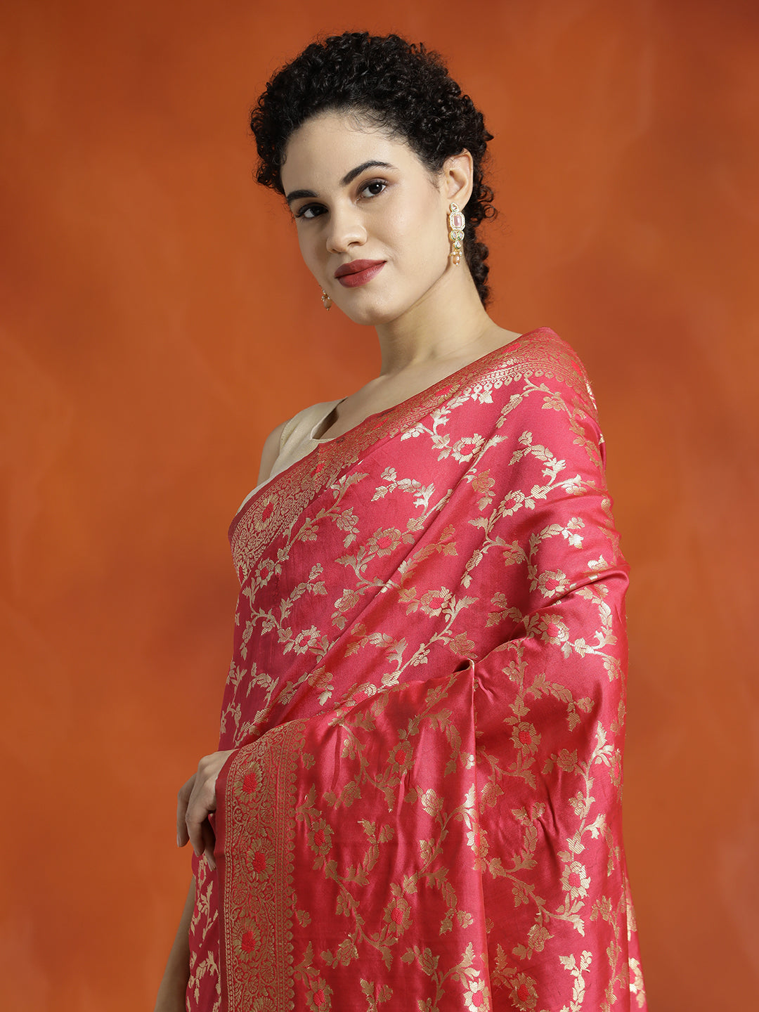 Silk Banarasi Zari Woven Heavy Saree