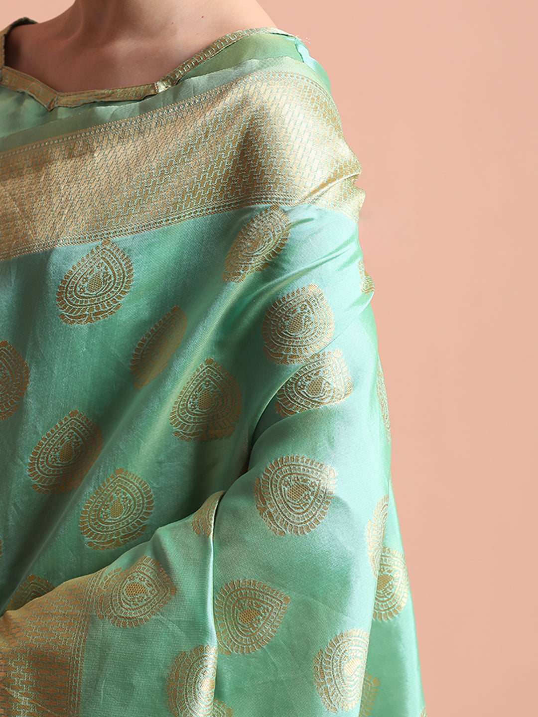 Zari Woven Design Silk Banarasi Saree