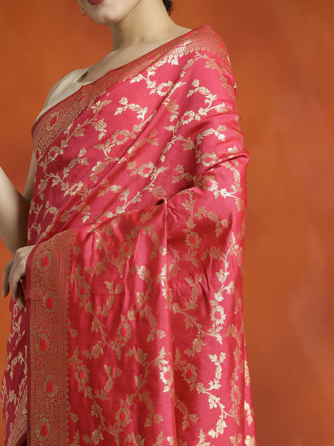 Silk Banarasi Zari Woven Heavy Saree