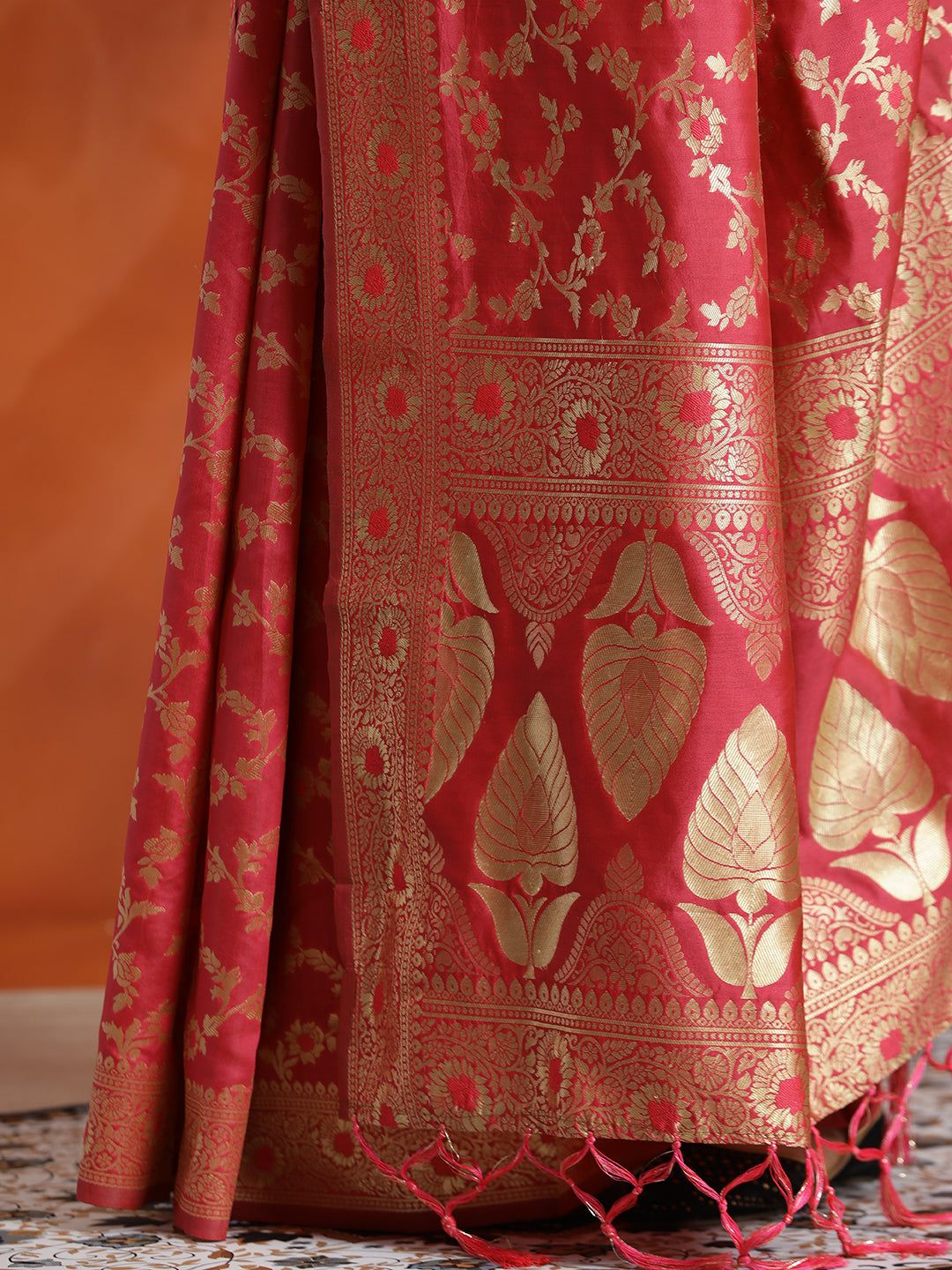 Silk Banarasi Zari Woven Heavy Saree