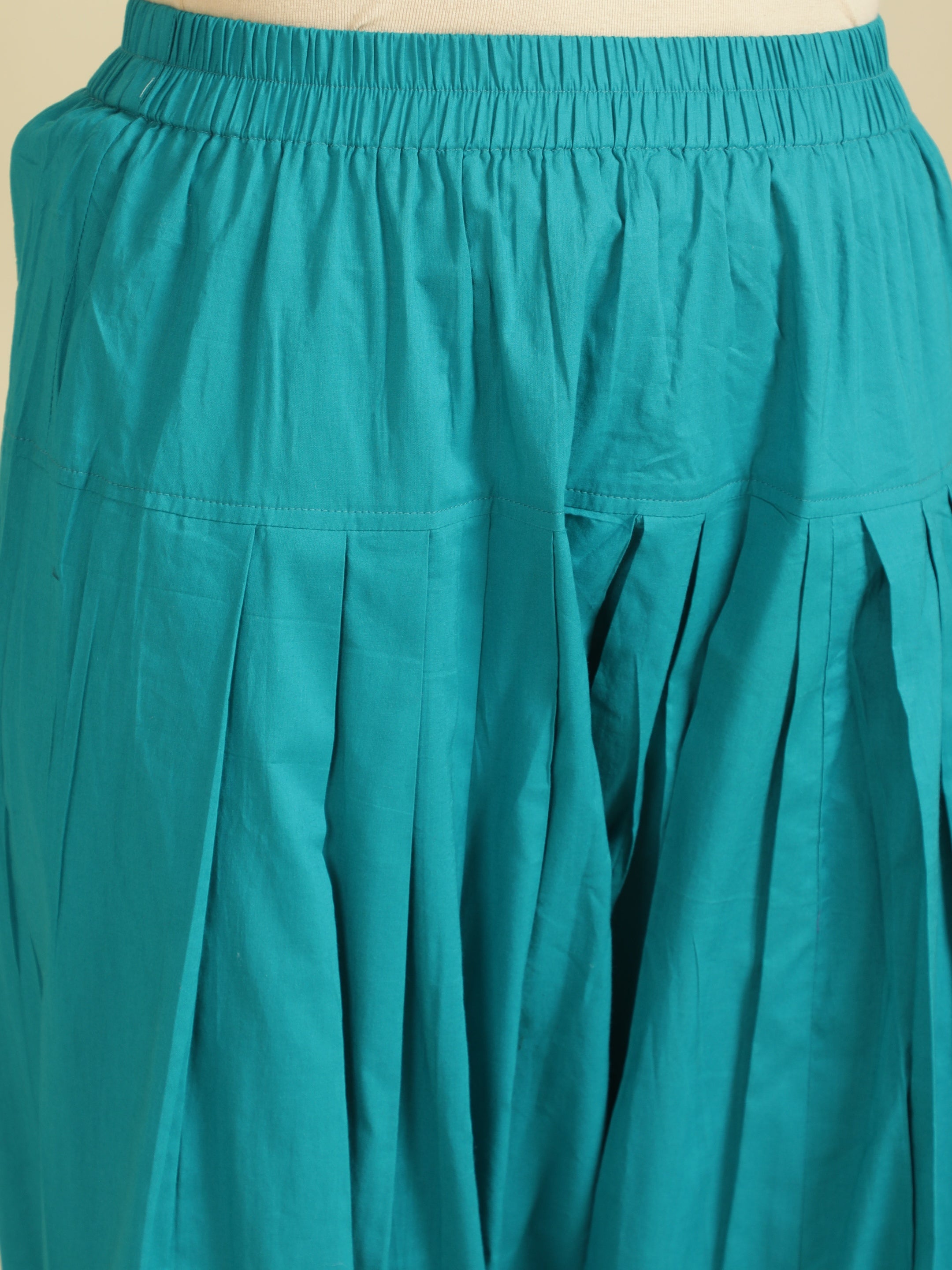 Women solid Loose fit cotton Farsi Salwar
