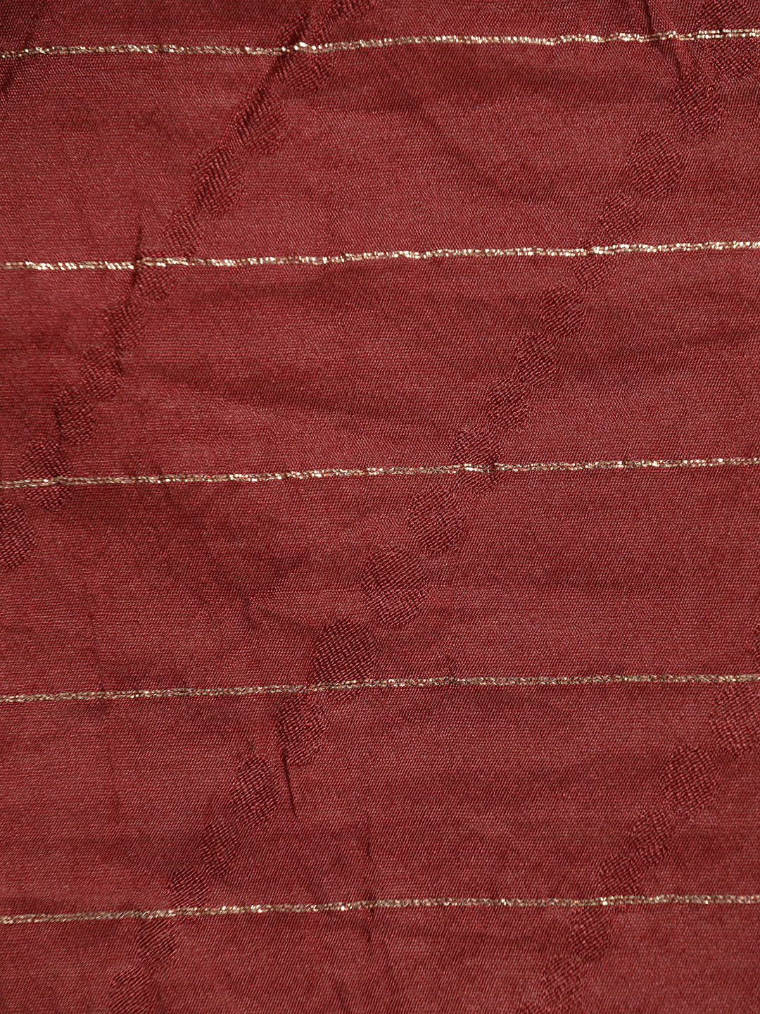 Maroon Banarasi Zari Woven Cotton Blend Saree