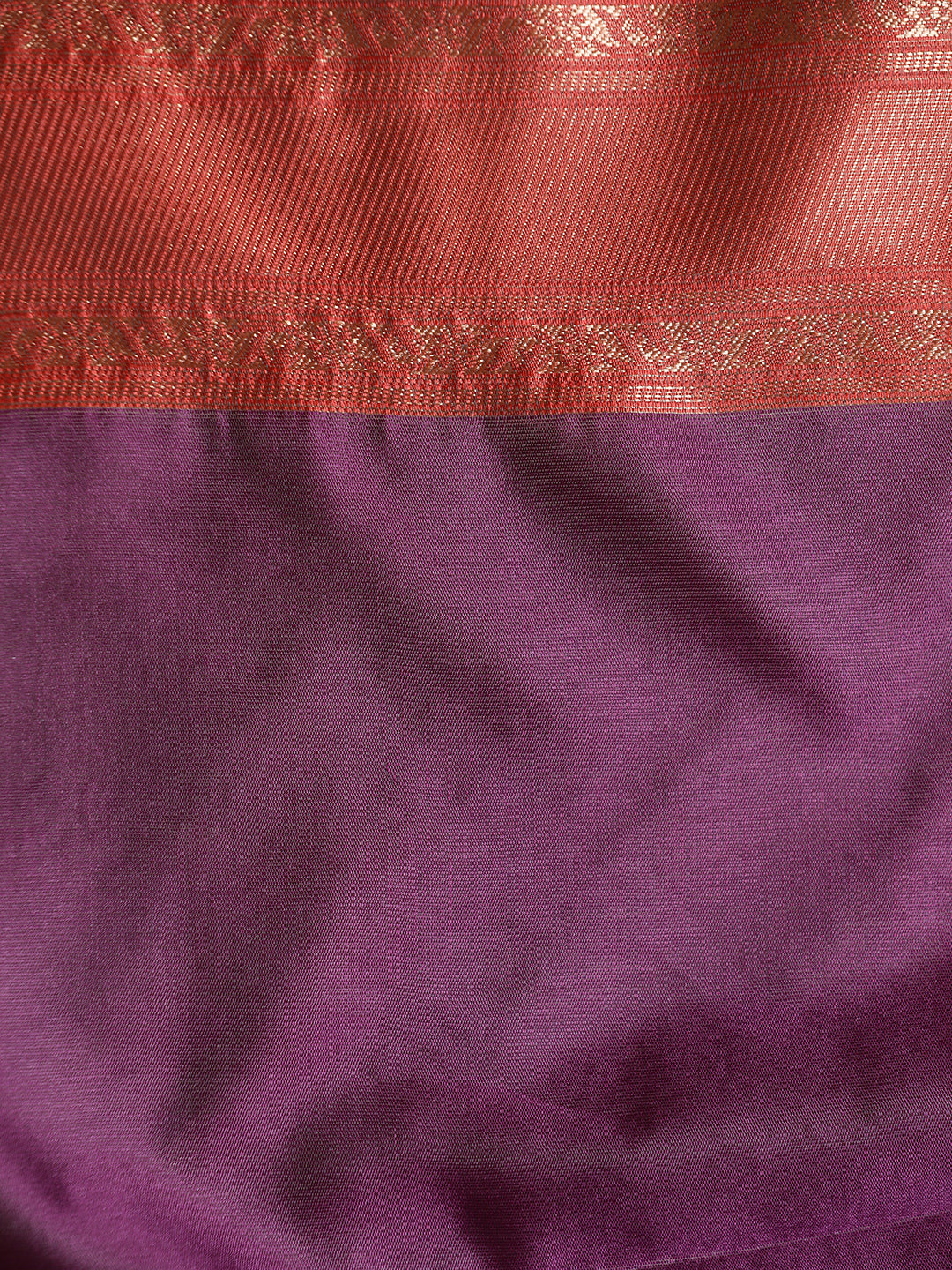 Purple Silk Banarasi Zari Woven Party Wear Saree