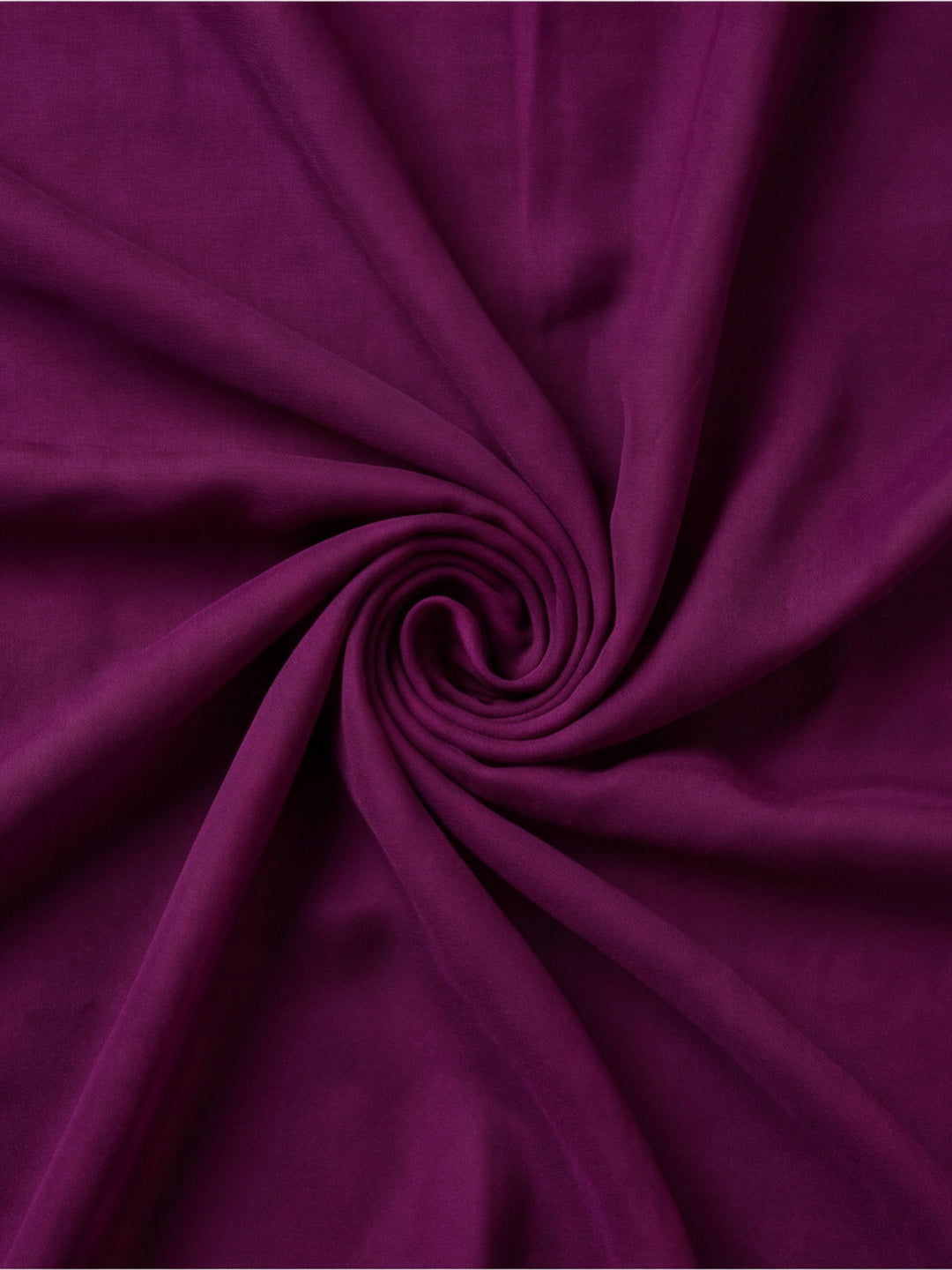 Rich Wine Heavy Satin Chiffon Saree with Handcrafted Work – By Jaipur Kurti