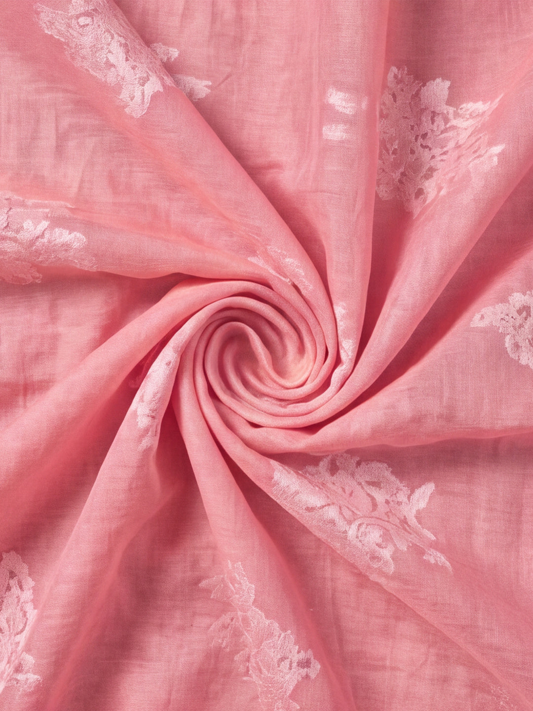 Baby Pink Color Weaving Work Cotton Saree By Jaipur Kurti