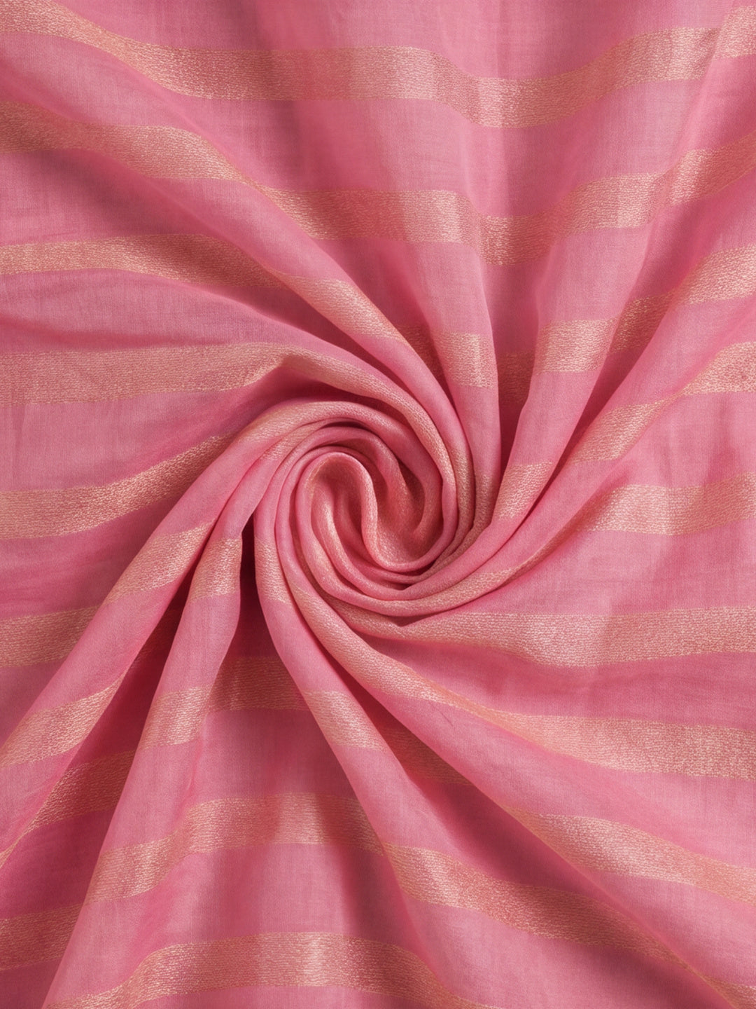 Pink Vichitra Silk Printed Saree for Women by Jaipur Kurti