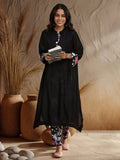 Embroidered A-Line Kurta & Trousers Sets