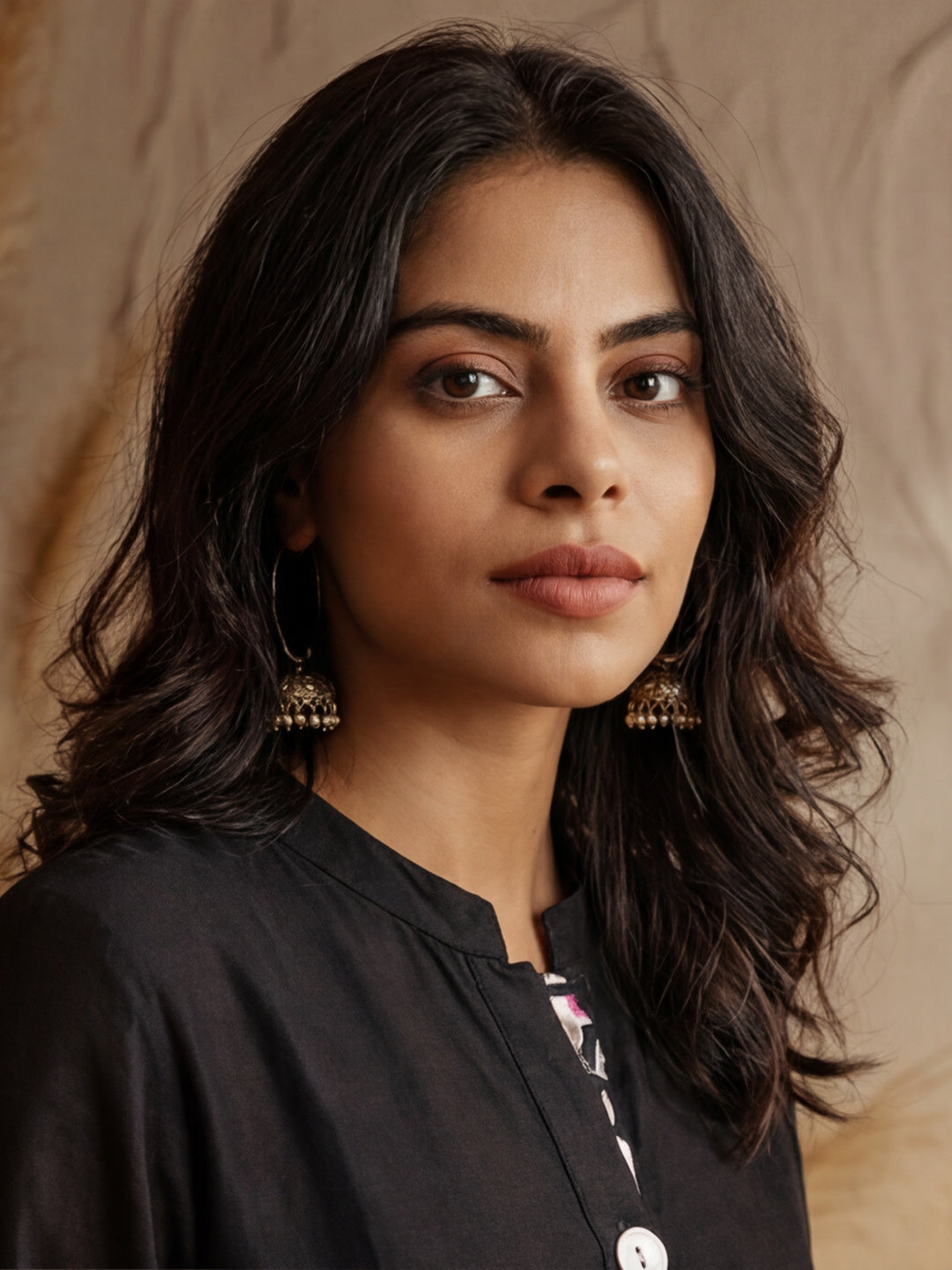 Embroidered A-Line Kurta & Trousers Sets