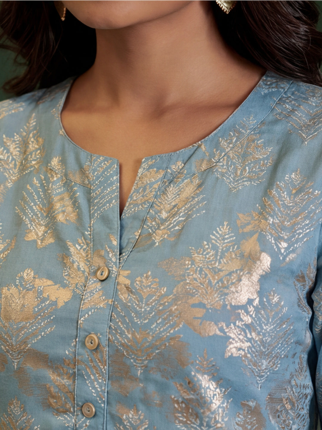 Bandhej Printed Modal Muslin Kurta