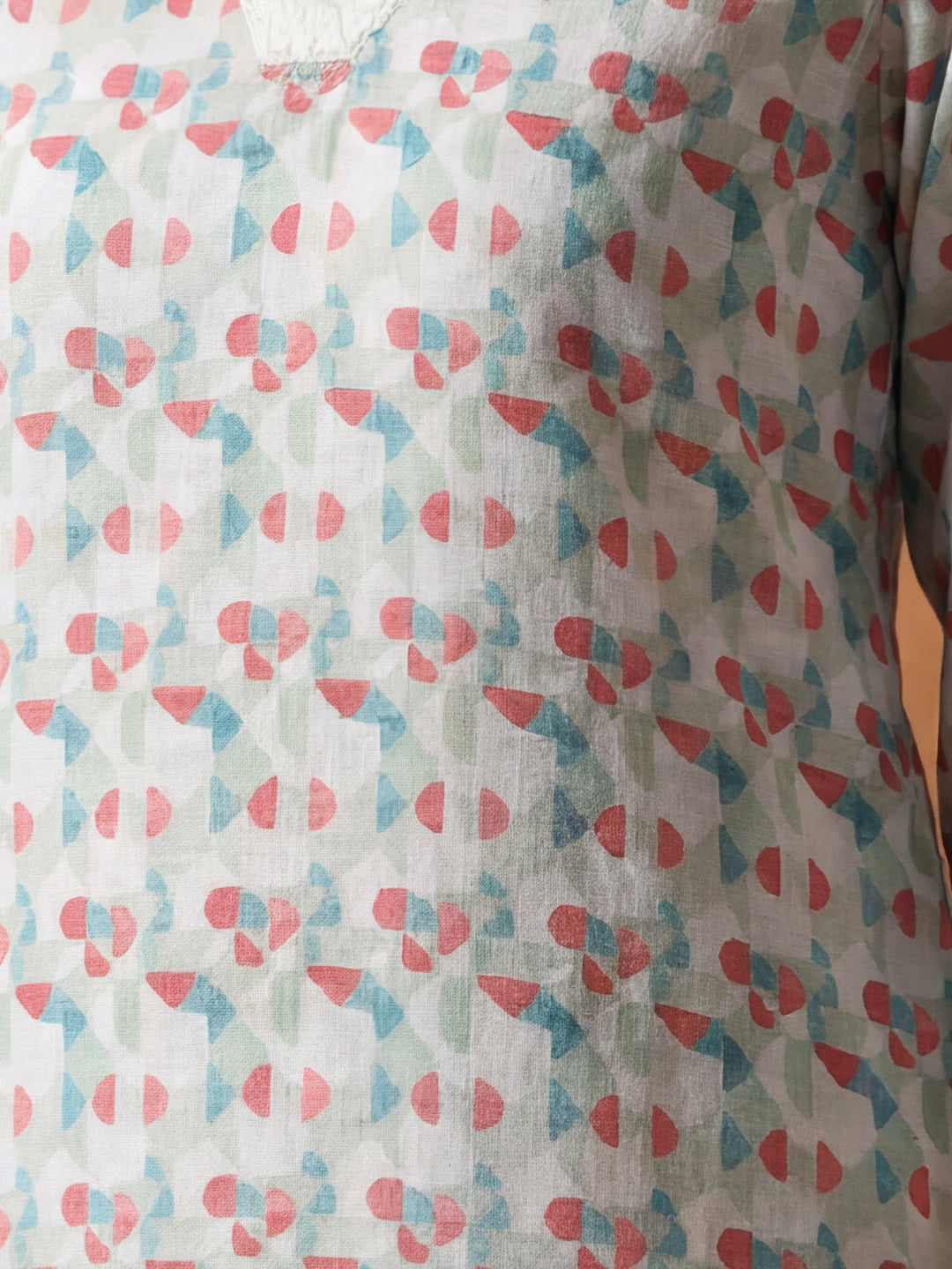 Floral Printed Straight Kurta