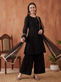Floral Printed Flared Kurta & Sharara Sets