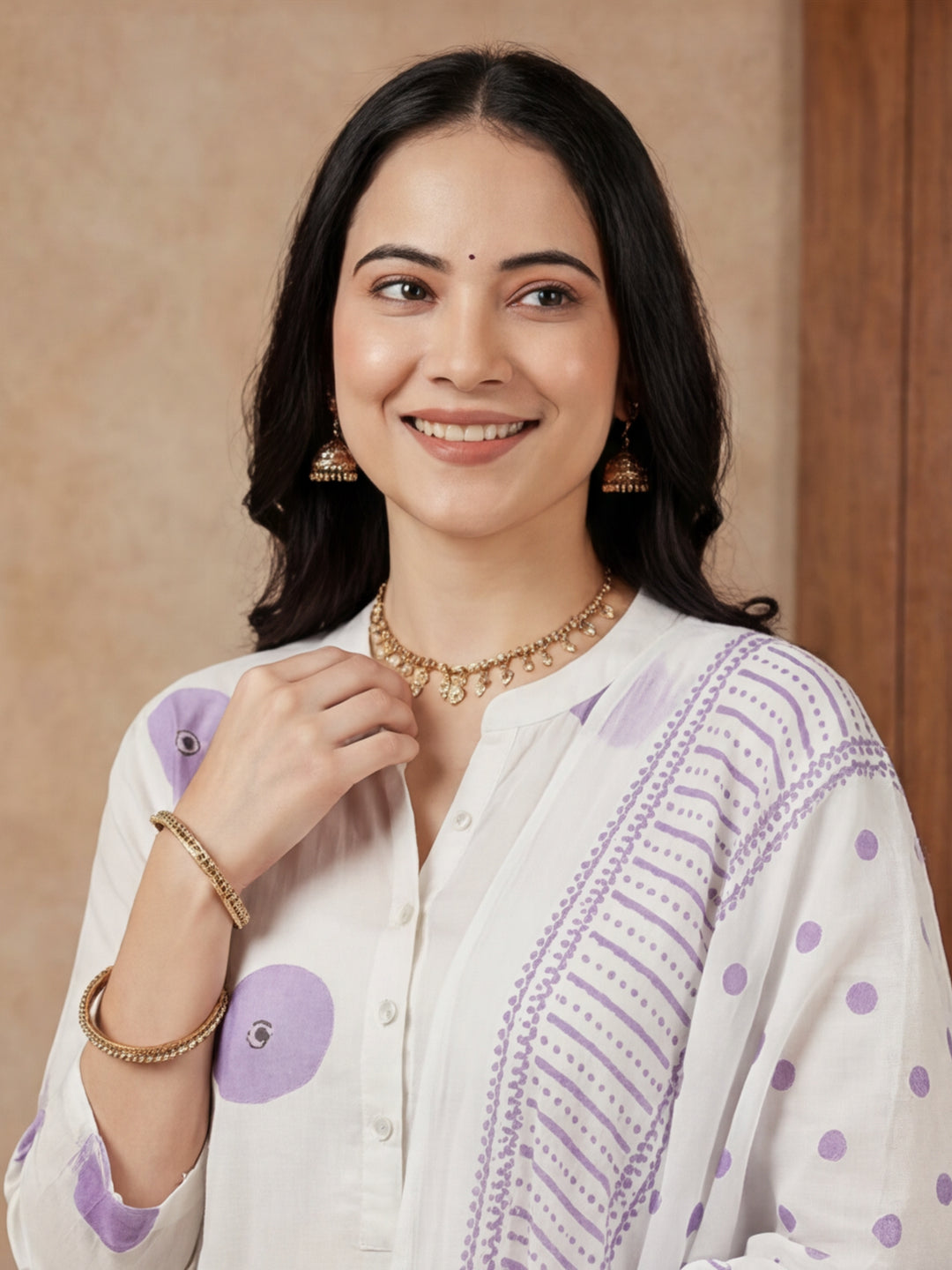 Floral Printed Flared Kurta & Palazzos Sets
