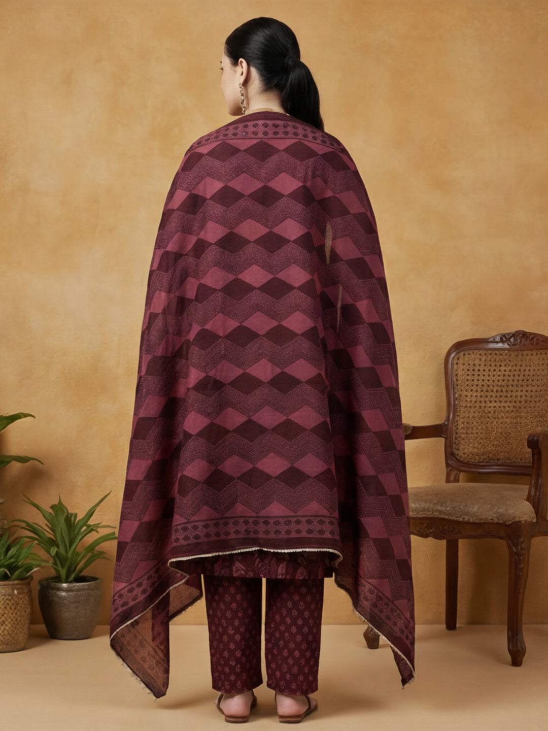 Floral Printed Straight Kurta & Palazzos Sets