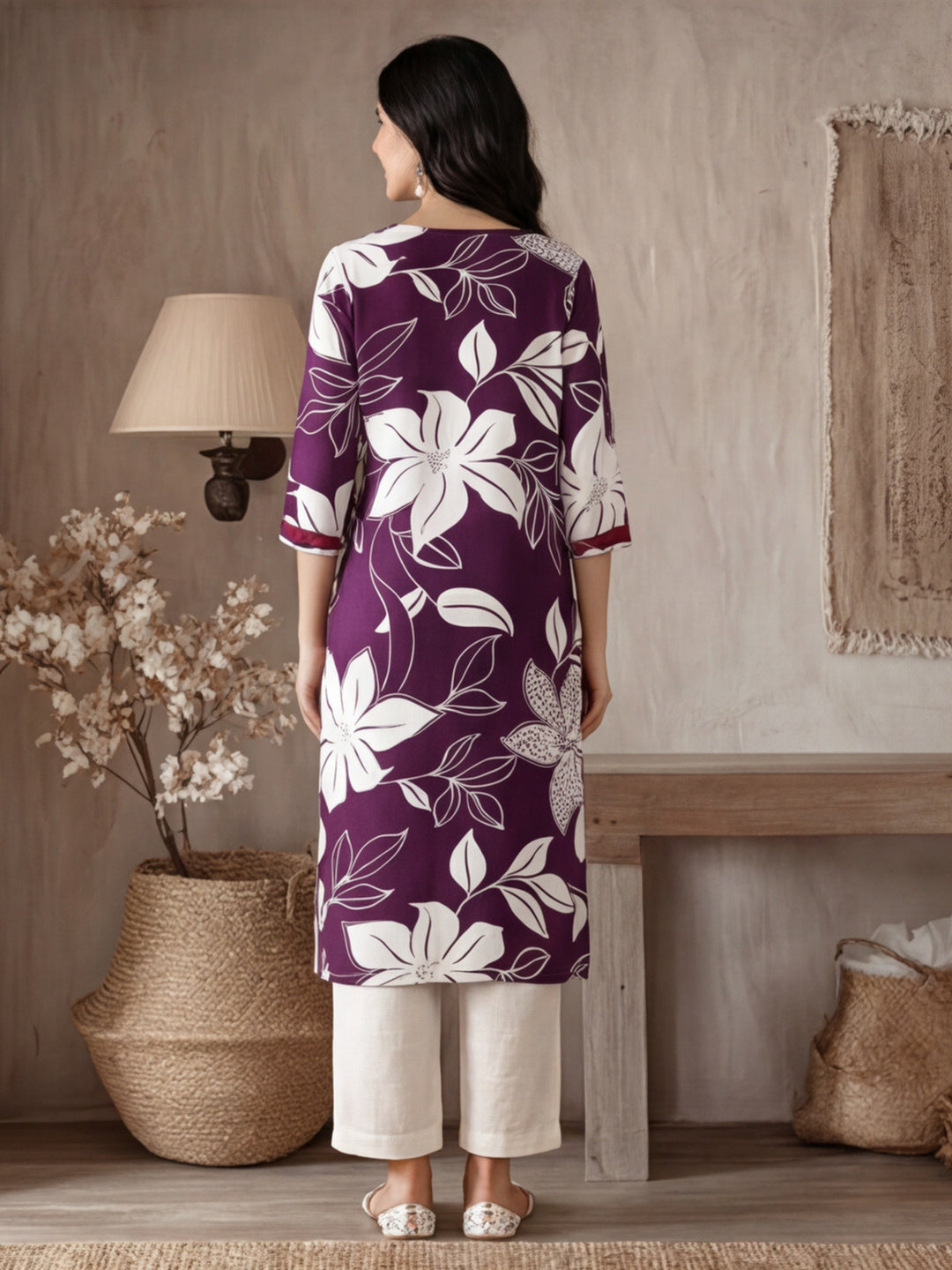Women Floral Printed Kurta