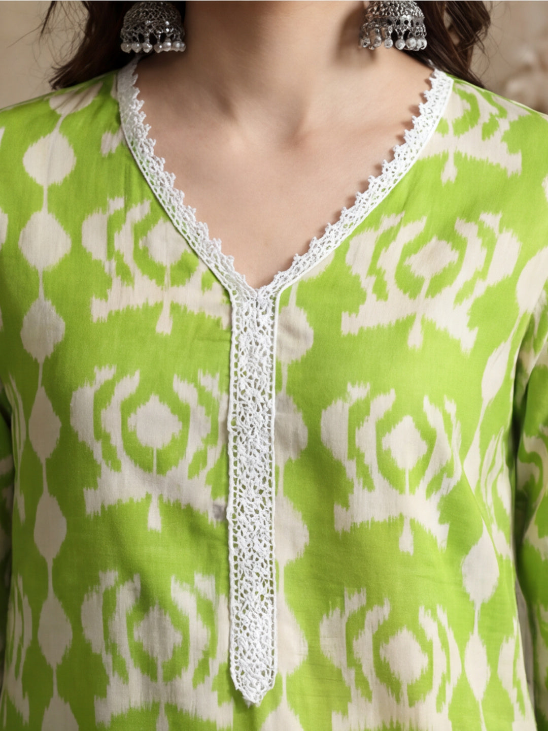 Floral Printed Straight Kurta