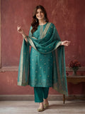 Kurta With Pant & Dupatta Ethnic Kurta Set For Women