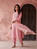 Kurta With Pant & Dupatta Ethnic Kurta Set For Women