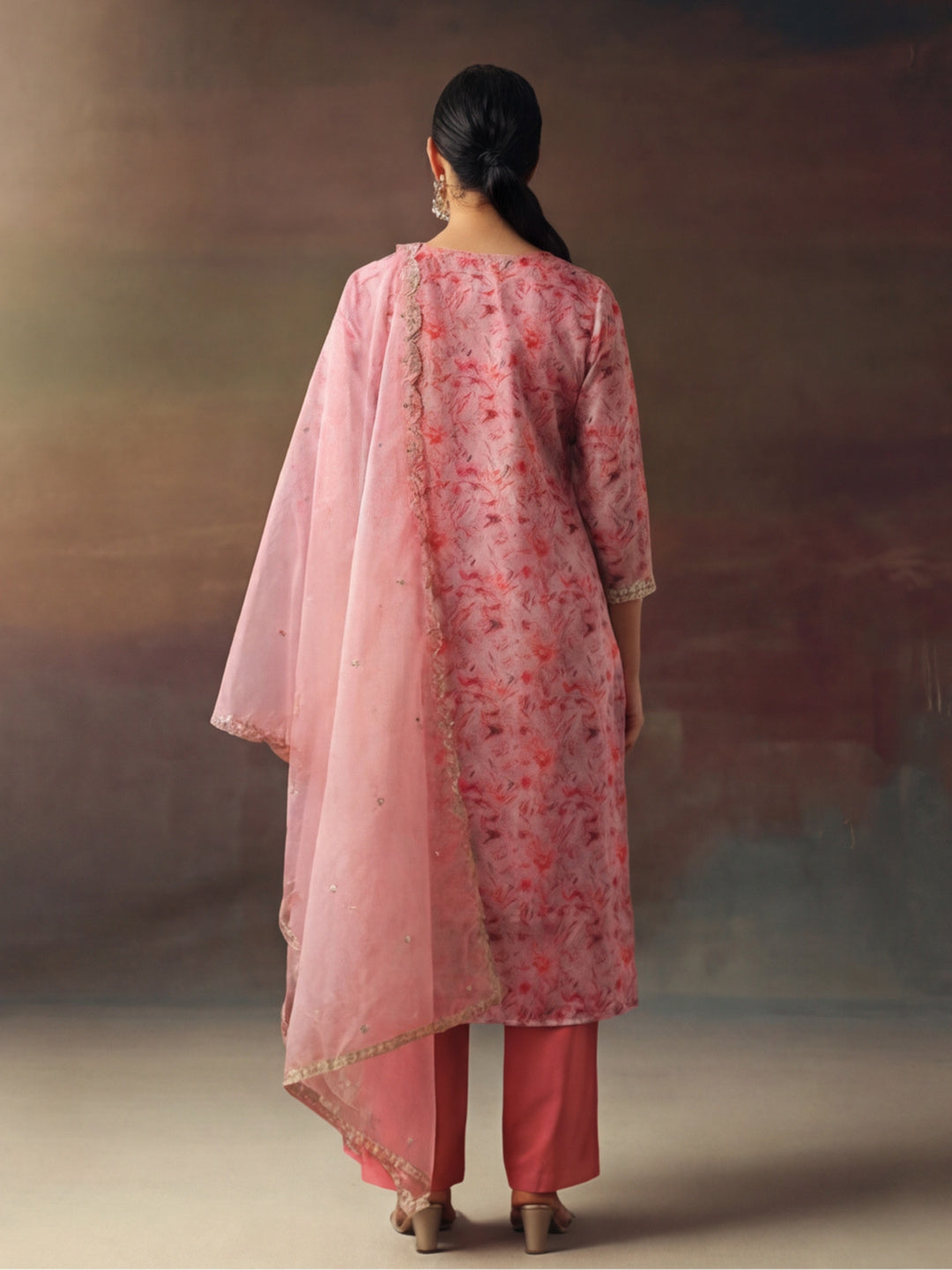 Kurta With Pant & Dupatta Ethnic Kurta Set For Women