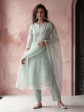 Kurta With Pant & Dupatta Ethnic Kurta Set For Women