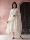Kurta With Pant & Dupatta Ethnic Kurta Set For Women