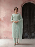 Kurta With Pant & Dupatta Ethnic Kurta Set For Women