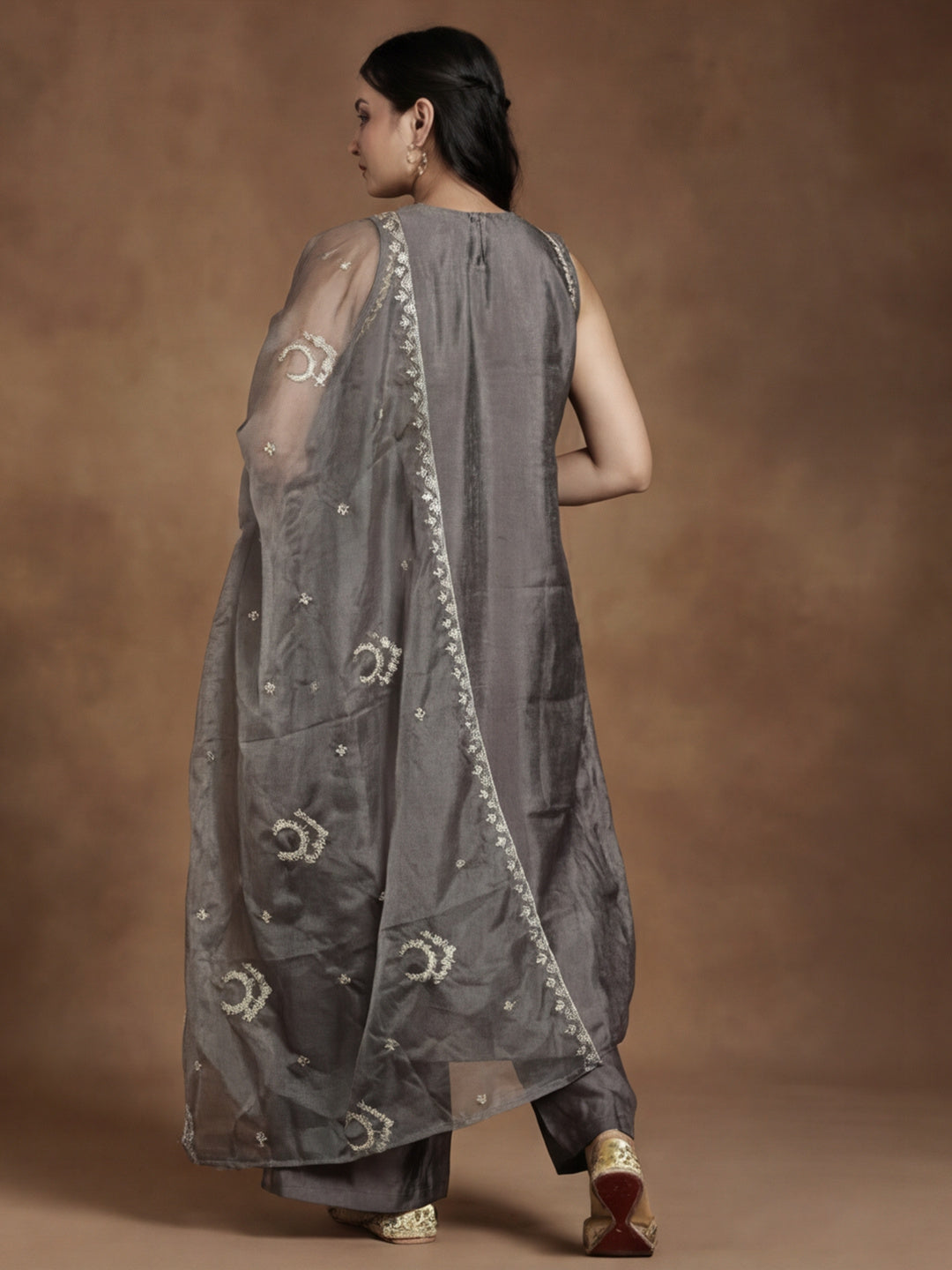 Kurta With Pant & Dupatta Ethnic Kurta Set For Women