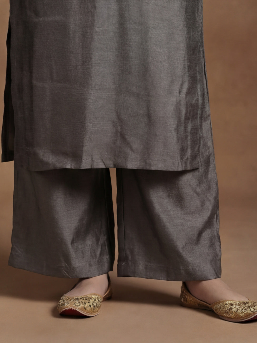 Kurta With Pant & Dupatta Ethnic Kurta Set For Women