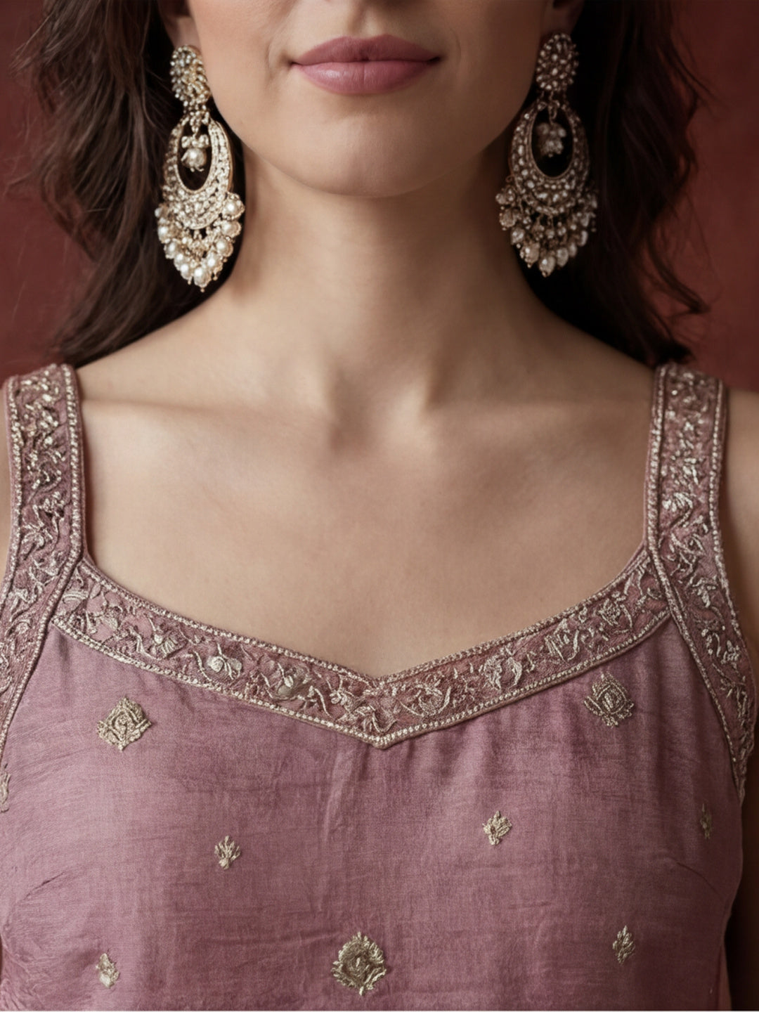 Kurta With Pant & Dupatta Ethnic Kurta Set For Women