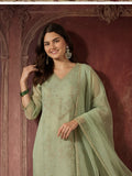 Kurta With Pant & Dupatta Ethnic Kurta Set For Women