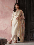 Kurta With Pant & Dupatta Ethnic Kurta Set For Women