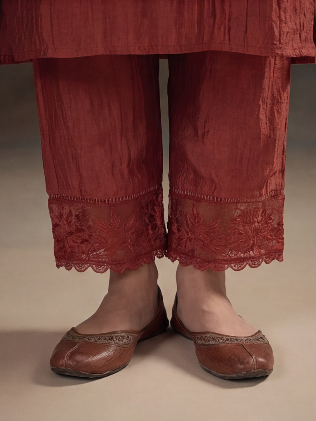 Kurta With Pant & Dupatta Ethnic Kurta Set For Women