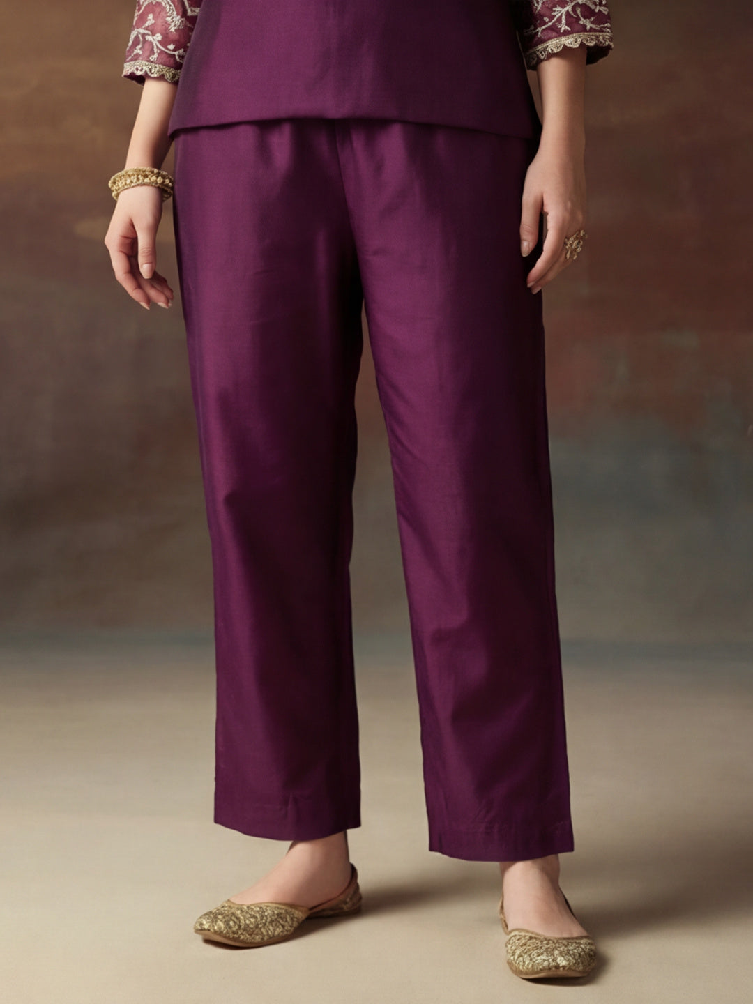 Kurta With Pant & Dupatta Ethnic Kurta Set For Women