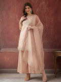 Kurta With Pant & Dupatta Ethnic Kurta Set For Women