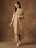 Kurta With Pant & Dupatta Ethnic Kurta Set For Women