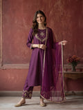 Kurta With Pant & Dupatta Ethnic Kurta Set For Women