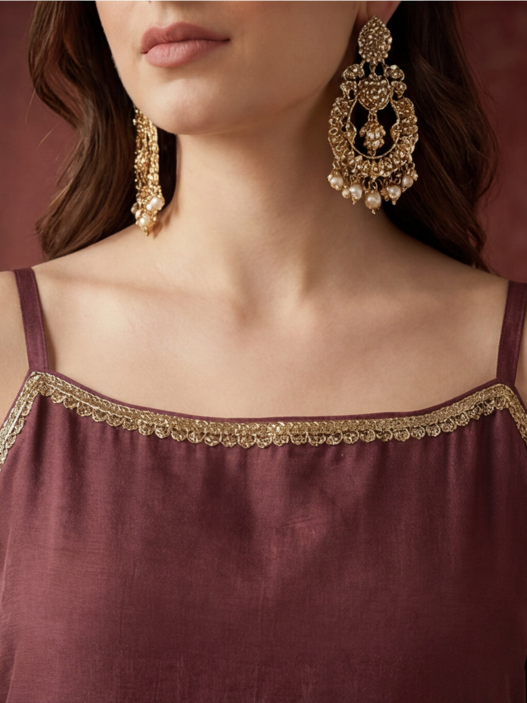 Kurta With Pant & Dupatta Ethnic Kurta Set For Women