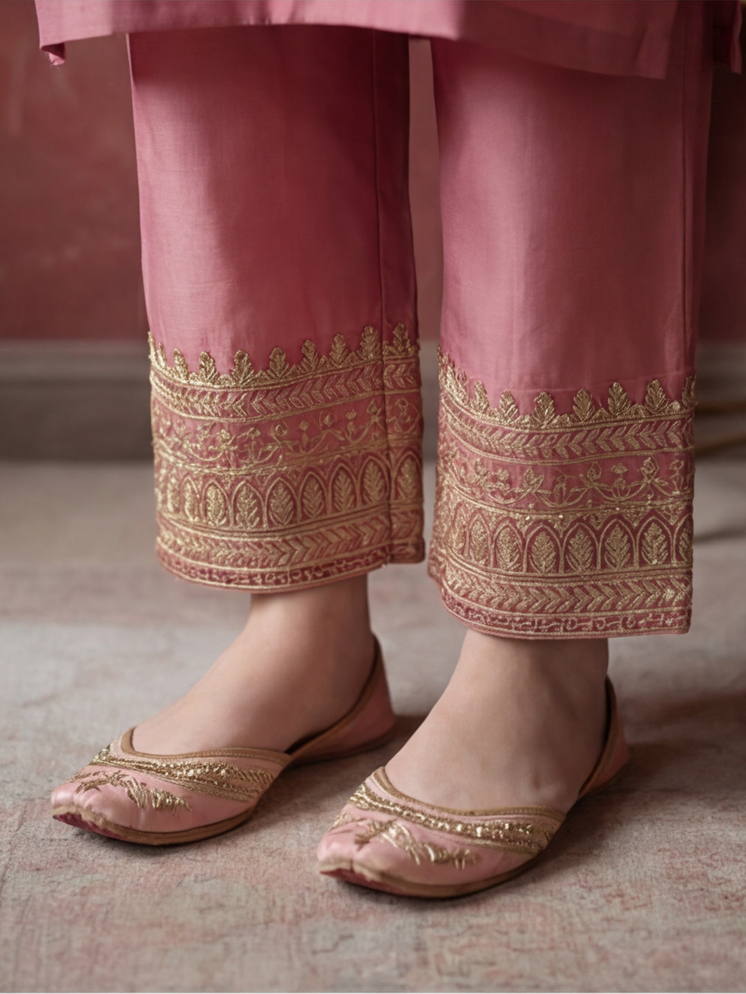 Kurta With Pant & Dupatta Ethnic Kurta Set For Women