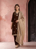 Kurta With Pant & Dupatta Ethnic Kurta Set For Women